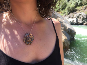 Bronze Persimmon Necklace