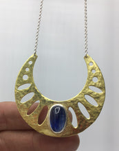 Load image into Gallery viewer, Kyanite Geometric Necklace