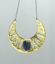 Load image into Gallery viewer, Kyanite Geometric Necklace