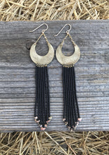 Load image into Gallery viewer, Midnight Sky Beaded Earring