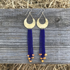 Big Sky Beaded Earring